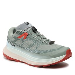 Salomon Schuhe Salomon Ultra Glide L47212100 Lily Pad/Bleached Aqua/Hot Sauce