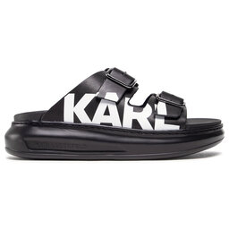 

Шльопанці KARL LAGERFELD KL62505 Black Lthr, Чорний