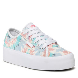DC Teniși DC Manual Platform ADJS300280 White/Print (Wpt)