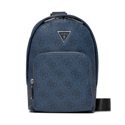 Guess Раница Guess Vezzola Eco Mini-Bags HMEVZL P3468 Тъмносин
