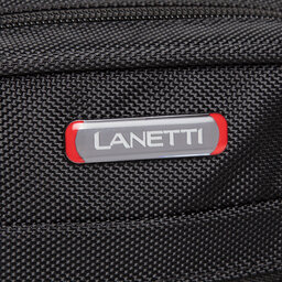 

Плоска сумка Lanetti, Чорний
