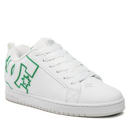 DC Sneakers DC Court Graffik 300529 White/White/Green(Wg4)