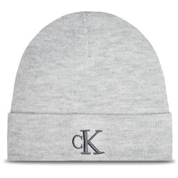 Calvin Klein Jeans Čepice Calvin Klein Jeans Monogram Embro K60K612319 Šedá