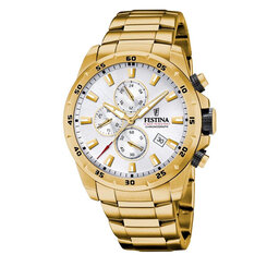 Festina Zegarek Festina Chrono Sport 20541/1 Gold/Gold
