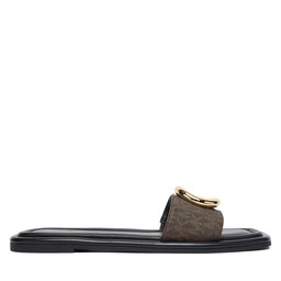 MICHAEL Michael Kors Pantoletten MICHAEL Michael Kors Milan 40F5MLFS1B Braun