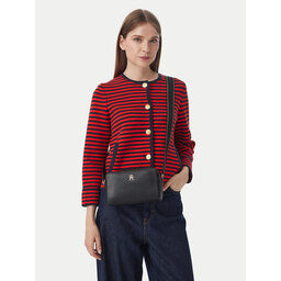 Tommy Hilfiger Handtasche Tommy Hilfiger Th Joy Camera Bag AW0AW19060 Schwarz