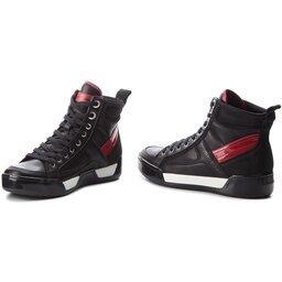 

Снікерcи Calvin Klein Jeans Nicola S1774 Black/Black/Scarlet, Чорний