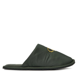 Calvin Klein Copati Calvin Klein Hotel Slipper Mono Embro YM0YM01392 Zelena