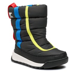 Sorel Sniego batai Sorel Childrens Whitney II Puffy Mid Wp NC3873-093 Jet/Black