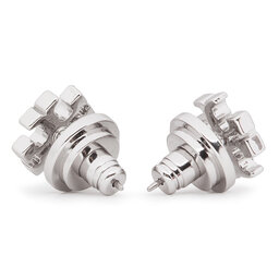 

Сережки Tory Burch Logo Stud Earring 11165504 Tory Silver 022, Срібний