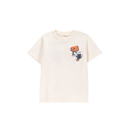 Coccodrillo Coccodrillo Marškinėliai WC5143222VBB Écru Regular Fit