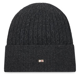 Tommy Hilfiger Kepurė Tommy Hilfiger Th Cable Enamel Flag AW0AW17776 Juoda