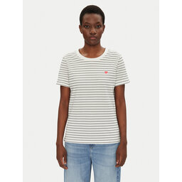 Fransa Fransa Camiseta 20615521 Blanco Regular Fit