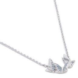 

Намисто Swarovski Lilii 5662181 Blu/Rhs, Срібний