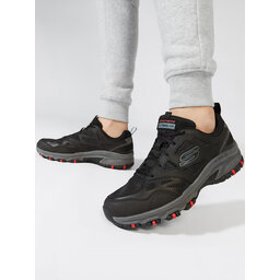 Skechers Трекінгові черевики Skechers Hillcrest 237265/BKCC Чорний