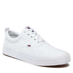 Tommy Jeans Гуменки Tommy Jeans Classic Tommy Jeans Sneaker EM0EM00530 White 100