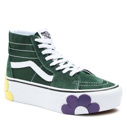 Vans Snīkeri Vans Sk8-Hi Tapered Stackform Osf VN0A5JM1BGK1 Green/Multi