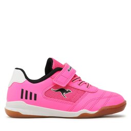 

Снікерcи KangaRoos K-Bilyard Ev 10001 000 7018 Neon Pink/Jet Black, Рожевий