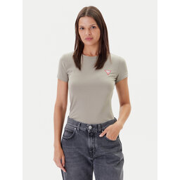 Guess Guess Majica W2YI44 J1314 Khaki Regular Fit
