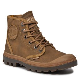 Palladium Schnürstiefeletten Palladium Pampa Hi Wax 77222-230-M Bone Brown 230