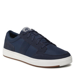 Timberland Sneakersy Timberland Davis Square F/Lo X Snkr Basic TB0A2763019 Navy Nubuck