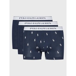 Polo Ralph Lauren Polo Ralph Lauren Komplektas: 3 poros trumpikių 714830299058 Tamsiai mėlyna
