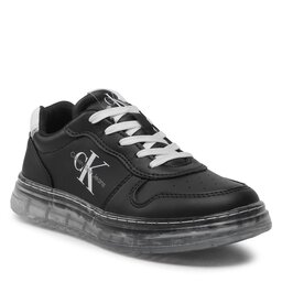 Calvin Klein Jeans Sneakersy Calvin Klein Jeans Low Cut Lace-Up Sneaker V3X9-80554-1355 M Black 999