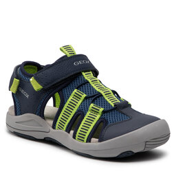 Geox Sandale Geox J S.Kyle A J15E1A 014CE C0749 D Navy/Lime