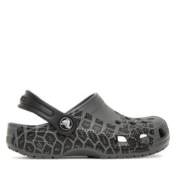 Crocs Klapki Crocs Kids Tire Print Classic Clog 211261 Szary