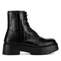 DeeZee Schnürstiefeletten DeeZee HY13123-5 Schwarz