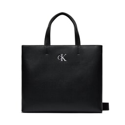 Calvin Klein Jeans Torebka Calvin Klein Jeans Minimal Monogram Slim Tote26 K60K611552 Black BEH