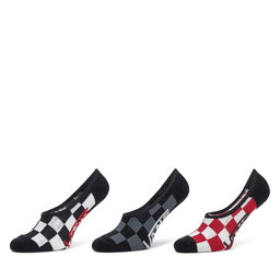 Vans Комплект 3 чифта терлик мъжки Vans Classic No Show VN000F10 Цветен