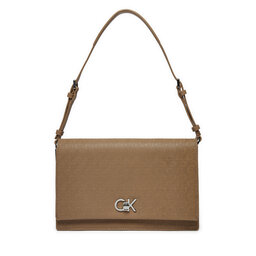 Calvin Klein Borsetta Calvin Klein Ck Elongated Shoulder Bag_Mono K60K613139 Beige