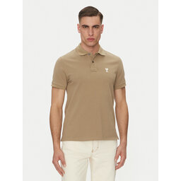 AMI PARIS AMI PARIS Polo marškinėliai HPL060.760 Chaki Regular Fit