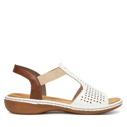Rieker Sandale Rieker 65917-80 Alb