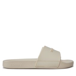 

Шльопанці Tommy Jeans Tjw Pool Slide Seasonal EN0EN02432 Bleached Stone AEV, Бежевий