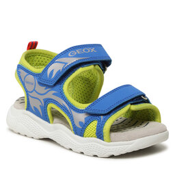 Geox Basutės Geox J S.Splush B. A J25GPA 014CE C4344 S Royal/Lime