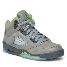 Nike Chaussures Nike Air Jordan 5 Retro (GS) DQ3734 003 Silver/Green Bean/Flint Grey