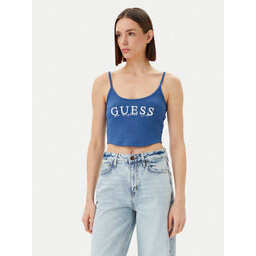 Guess Guess Τοπ V5GP16 K8RT2 Μπλε Regular Fit
