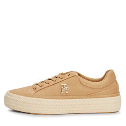 

Кросівки Tommy Hilfiger Vulc Sneaker Linnen FW0FW07673 Classic Khaki RBL, Коричневий