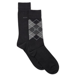 

Високі чоловічі шкарпетки Boss 50495936 Black 001, Чорний