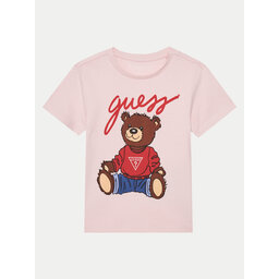 Guess Guess Футболка H4BT01 I3Z14 Рожевий Regular Fit