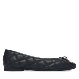 Tommy Hilfiger Ballerinas Tommy Hilfiger Charm Quilted Ballerina FW0FW09503 Schwarz