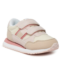 

Снікерcи Tommy Hilfiger Flag Low Cut Velcro Sneaker T1A9-33223-1696 M Multipink 720, Рожевий