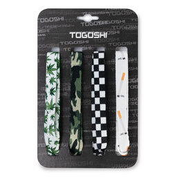 Togoshi Набор шнуровок для обуви Togoshi TG-LACES-120-4-MEN-008 Зелёный