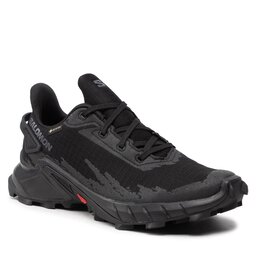 Salomon Boty Salomon Alphacross 4 Gtx GORE-TEX 470641 20 V0 Black/Black/Black