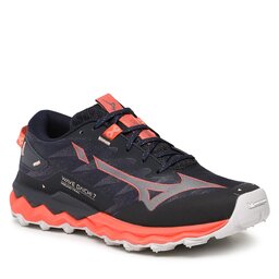 Mizuno Topánky Mizuno Wave Daichi 7 J1GK227171 Night Sky/Quciksliver/Hot Coral