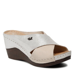 Loretta Vitale Klapki Loretta Vitale 1003 A.Beige/Beige