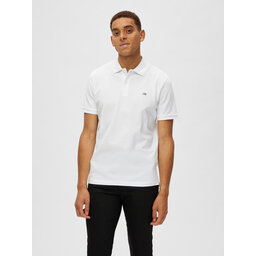 Selected Homme Selected Homme Polo marškinėliai 16087839 Balta Regular Fit