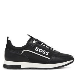 BOSS Tenisice BOSS J51653 S Crna